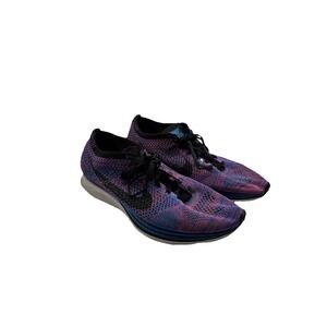 Nike Flyknit Racer‎ Game Royal Indigo Mens Size 10M Running Shoes Sneakers